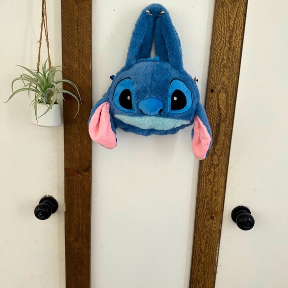 New Disney Lilo & Stitch Plush Shoulder Bag Crossbody Purse THE CUTEST - Picture 6 of 15